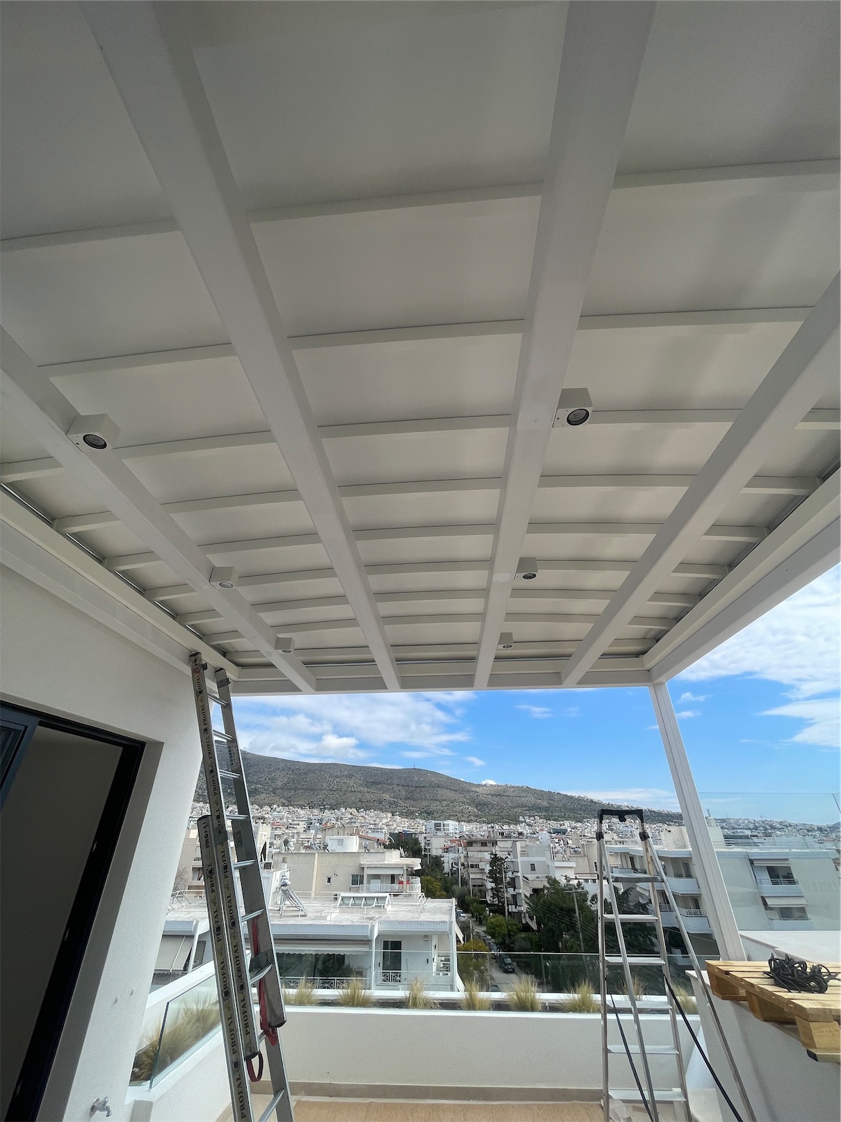 Τεντοπέργκολα LUMIA σε οικία στην Γλυφάδα 3